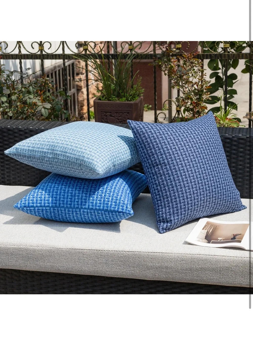 Kevin Textile Outdoor Waterproof Throw Pillow Covers Pack Of 2. 1948/bb8-1